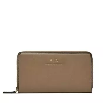 Кошелек Armani Exchange, бежевый