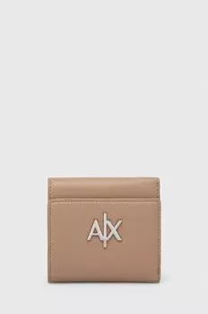 Кошелек Armani Exchange, бежевый