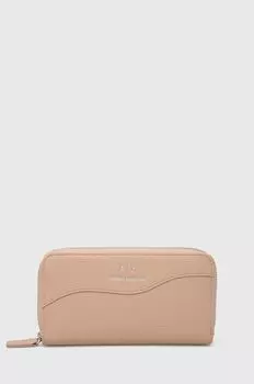 Кошелек Armani Exchange, бежевый