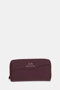 Кошелек Armani Exchange, бордовый