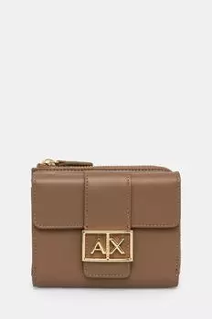 Кошелек Armani Exchange, коричневый