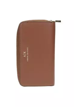 Кошелек Armani Exchange, коричневый
