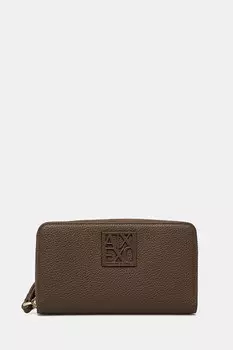 Кошелек Armani Exchange, коричневый