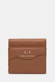 Кошелек Armani Exchange, коричневый