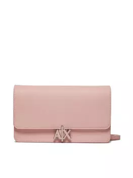 Кошелек Armani Exchange, розовый