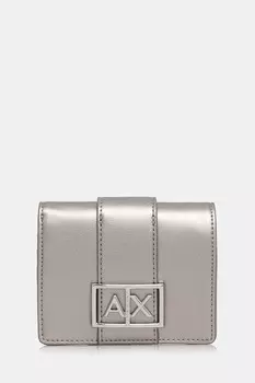 Кошелек Armani Exchange, серебряный