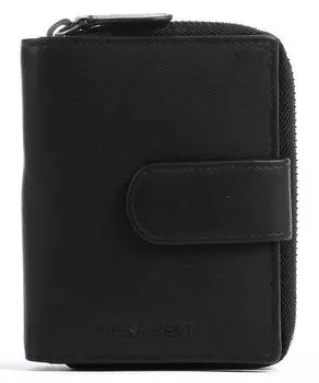 Кошелек Aruba 516 RFID из мелкозернистой кожи Jack Kinsky, черный