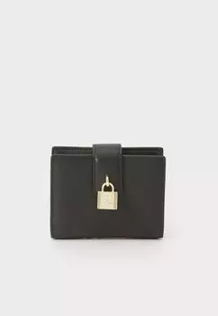 Кошелек AUTOGRAPH PADLOCK WALLET KARL LAGERFELD, черный
