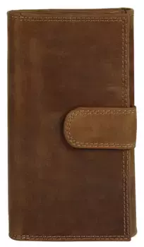 Кошелек Bagan, натуральная кожа, коричневый