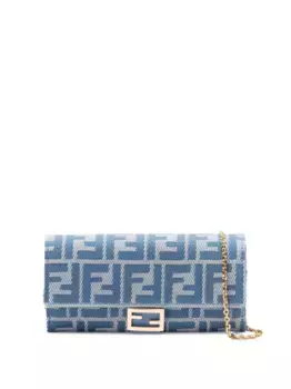 Кошелек Baguette FENDI, синий