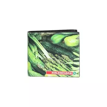 Кошелек Balenciaga Antwerp Square Folded Coin Wallet, цвет Veggie