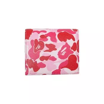 Кошелек BAPE ABC Camo Mini Wallet, розовый