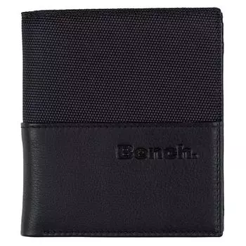 Кошелек Bench Carbon 9 см, черный