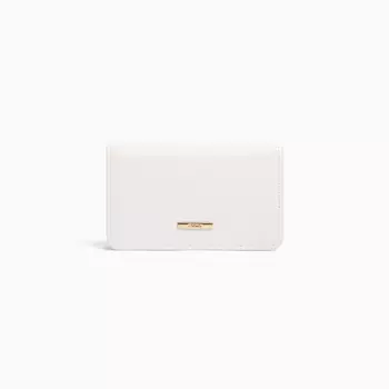 Кошелек Bershka Basic Coin, белый