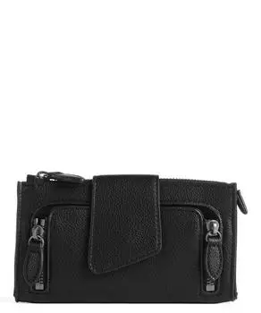 Кошелек Bestie Mix из переработанной кожи Fredsbruder, черный