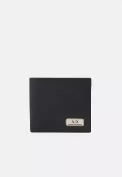 Кошелек Bifold Credit Card Armani Exchange, черный