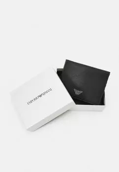 Кошелек Bifold Wallet Unisex Emporio Armani, черный