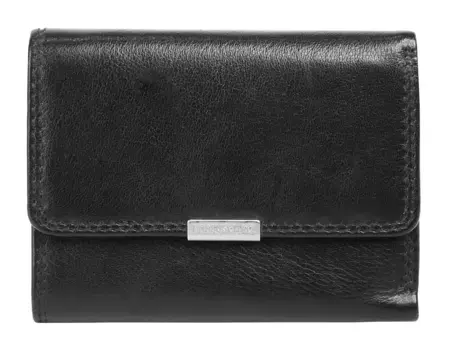 Кошелек BODENSCHATZ, натуральная кожа, черный