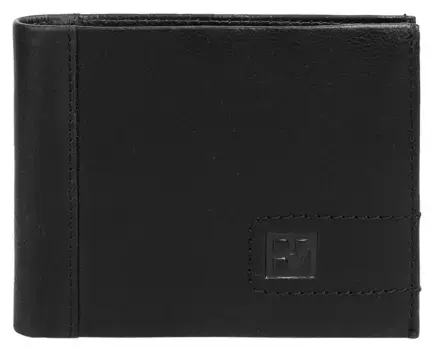 Кошелек BODENSCHATZ, натуральная кожа, черный