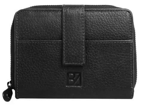 Кошелек BODENSCHATZ, натуральная кожа, черный