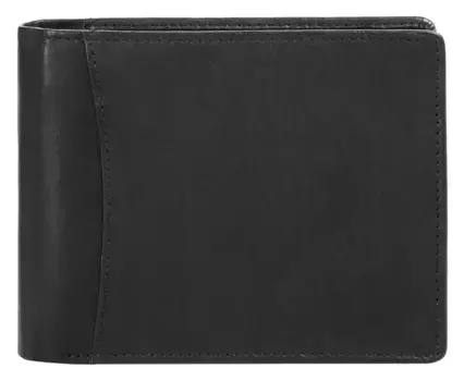 Кошелек BODENSCHATZ, натуральная кожа, черный