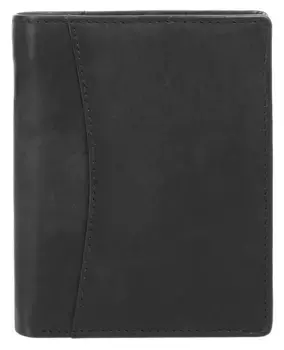 Кошелек BODENSCHATZ, натуральная кожа, черный