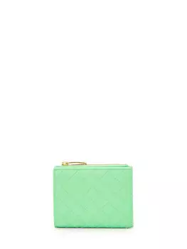 Кошелек Bottega Veneta Intrecciato, зеленый