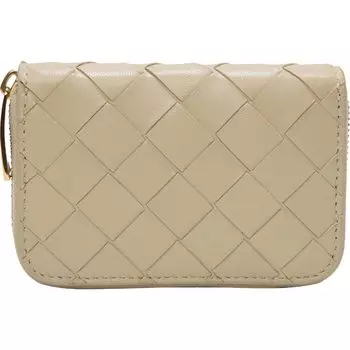 Кошелек Bottega Veneta, светло-бежевый
