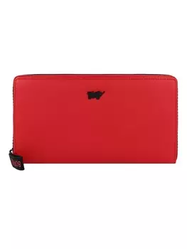 Кошелек Braun Bffel Capri RFID Schutz Leder 19 cm, цвет flame red