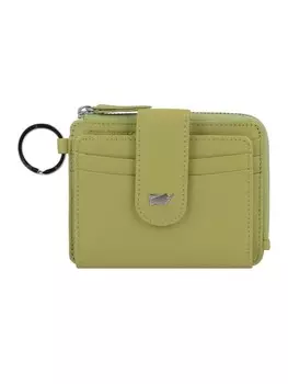 Кошелек Braun Bffel Joy Kreditkartenetui RFID Schutz Leder 11 cm, цвет lemongrass