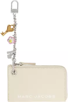 Кошелек-брелок Coin Pouch Marc Jacobs, белый