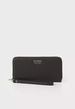Кошелек BRENTON ZIP AROUND Guess, черный