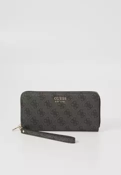 Кошелек BRENTON ZIP AROUND Guess, темно-серый