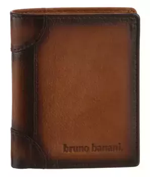 Кошелек Bruno Banani из натуральной кожи с многочисленными отделениями, цвет Cognac