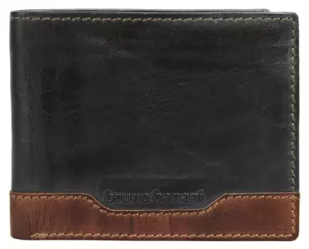 Кошелек Bruno Banani "ЛЕС", натуральная кожа, черный