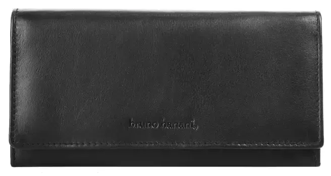 Кошелек Bruno Banani, натуральная кожа, черный