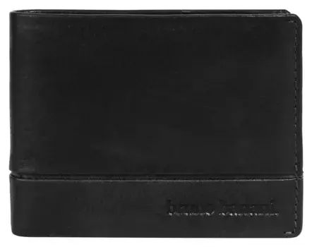 Кошелек Bruno Banani, натуральная кожа, черный