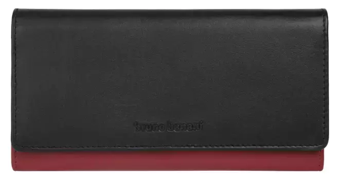 Кошелек Bruno Banani, натуральная кожа, черный