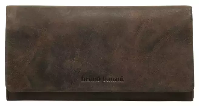 Кошелек Bruno Banani, натуральная кожа, коричневый