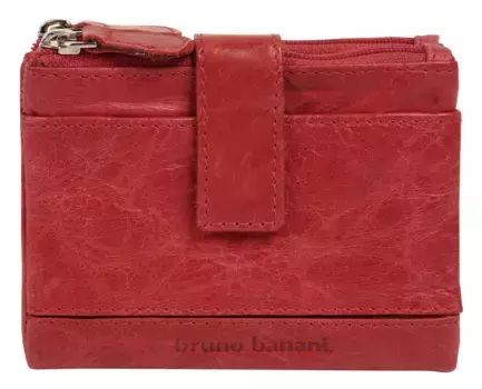 Кошелек Bruno Banani, натуральная кожа, красный