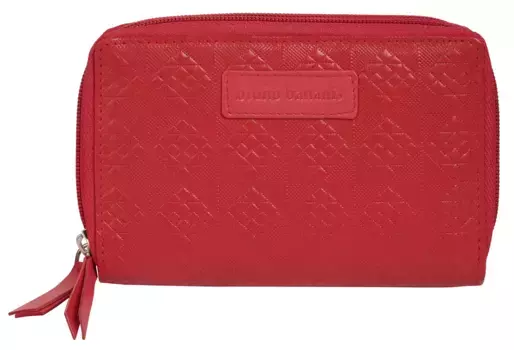 Кошелек Bruno Banani, натуральная кожа, красный