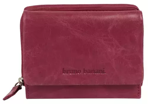 Кошелек Bruno Banani, натуральная кожа, розовый