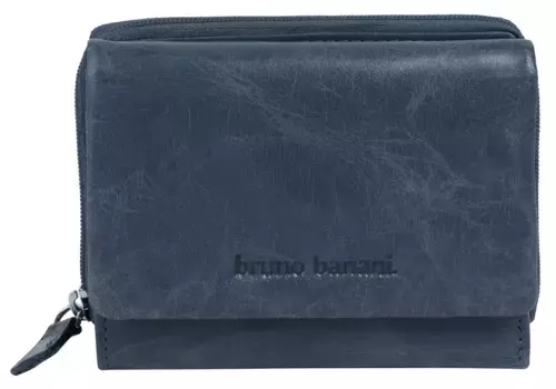 Кошелек Bruno Banani, натуральная кожа, синий