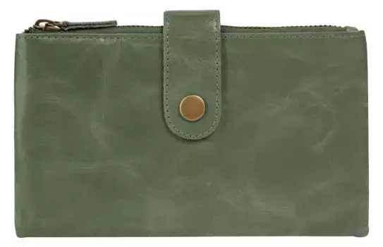 Кошелек Bruno Banani, натуральная кожа, зеленый