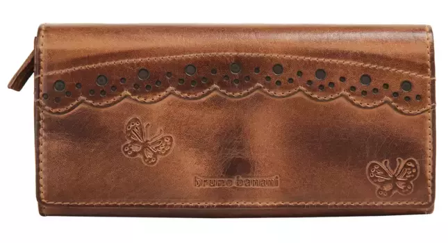Кошелек Bruno Banani "ROMANCE", натуральная кожа, цвет Cognac