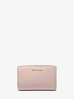 Кошелек Bryant среднего размера из шагреневой кожи Michael Kors, розовый