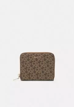 Кошелек BRYANT ZIP AROUN DKNY, цвет mocha