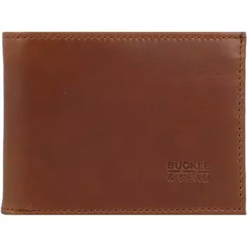 Кошелек Buckle & Seam Bill, коричневый