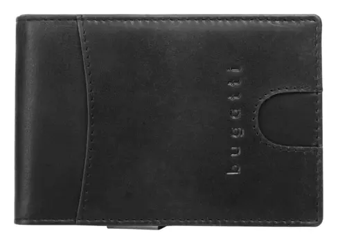 Кошелек Bugatti Kreditkartenetui ROMANO, черный