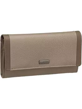 Кошелек Bugatti Sina Ladies Long Wallet With Flap, бежевый